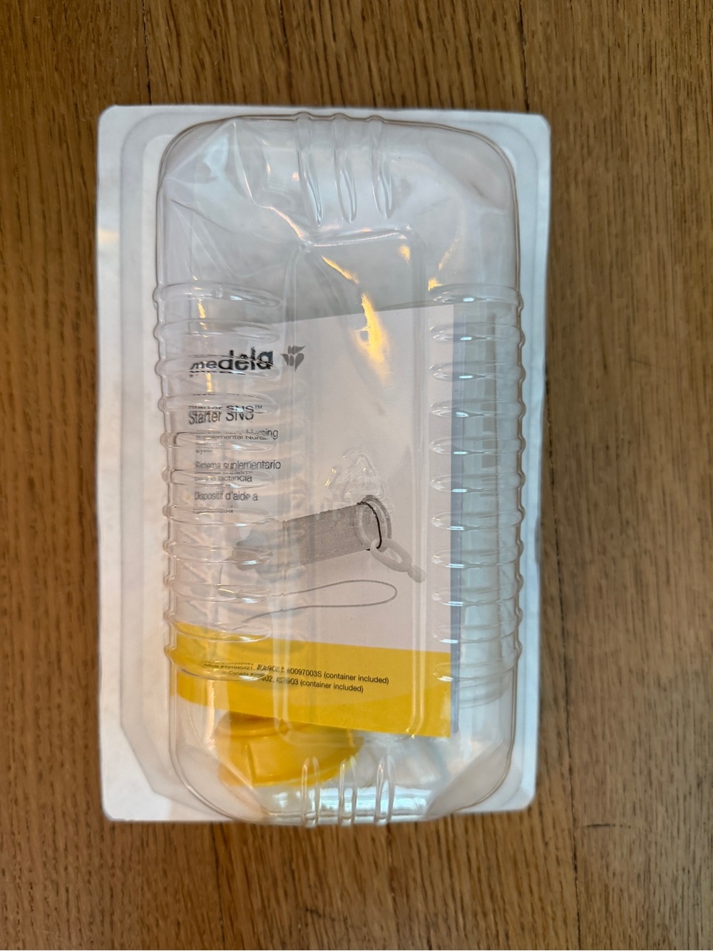 Medela Clear and Yellow Breastfeeding supplemental nursing system